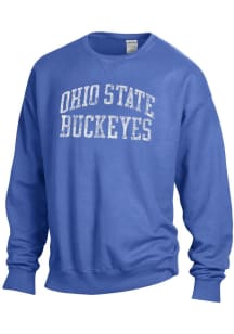 Ohio State Buckeyes Womens Blue Classic Crew Sweatshirt
