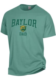 Baylor Bears Green Garment Dyed Dad Short Sleeve T Shirt