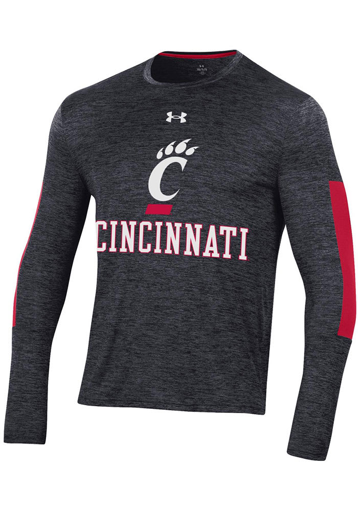 Under Armour Cincinnati Bearcats Charcoal Gameday Tech Twist Long Sleeve T-Shirt