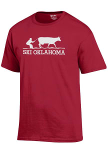 Oklahoma Red Ski Short Sleeve T Shirt