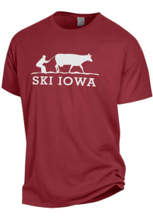 Iowa Red Ski Short Sleeve T Shirt