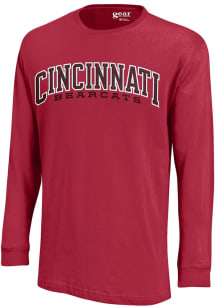 Cincinnati Bearcats Red Arch Long Sleeve T Shirt