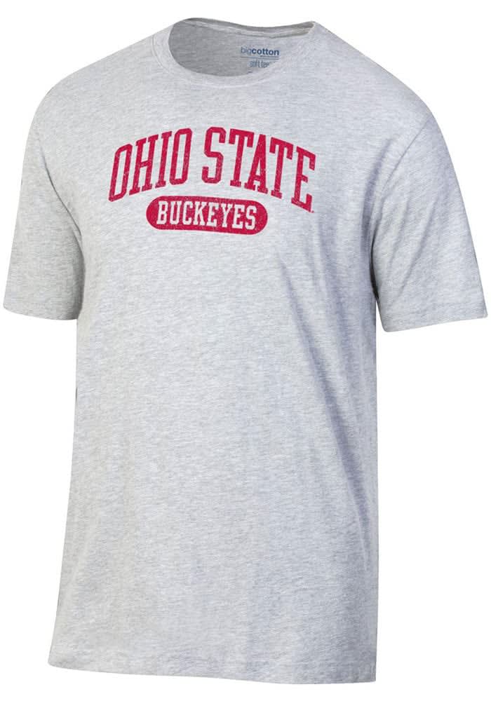 Ohio State Buckeyes Arch Name Design Short Sleeve T Shirt