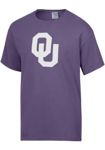 Oklahoma Sooners Purple Classic Short Sleeve T Shirt