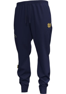 Under Armour Notre Dame Fighting Irish Mens Navy Blue Sideline Unstoppable Fleece Pants