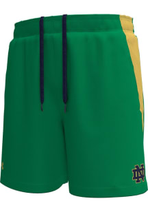 Under Armour Notre Dame Fighting Irish Mens Kelly Green Sideline Tech Vent Shorts