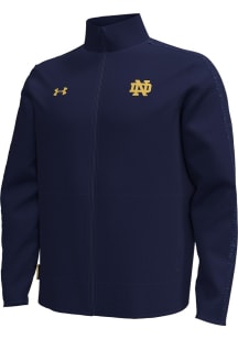 Under Armour Notre Dame Fighting Irish Mens Navy Blue Sideline Command Light Weight Jacket
