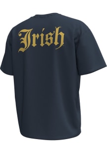 Under Armour Notre Dame Fighting Irish Navy Blue Shamrock Series Heavyweight Short Sleeve T Shir..