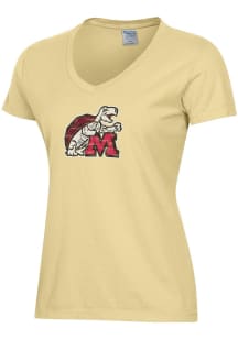 Maryland Terrapins Team Pride Short Sleeve T-Shirt - Yellow