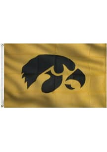 Iowa Hawkeyes 3x5 Gold Grommet Applique Flag