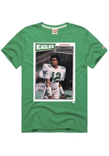 Randall Cunningham Philadelphia Eagles Kelly Green 1987 Topps Short Sleeve Fashion Player T Shirt