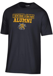 Wichita State Shockers Black Alumni Short Sleeve T Shirt