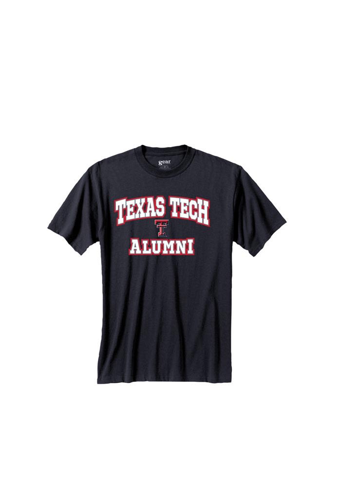 Texas Tech Red Raiders Black Alumni Short Sleeve T Shirt