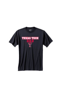 Texas Tech Red Raiders Black Dad Short Sleeve T Shirt