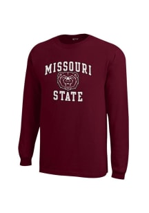 Missouri State Bears Maroon #1 Design Long Sleeve T Shirt