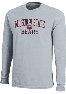 Missouri State Bears Grey #1 Design Long Sleeve T Shirt
