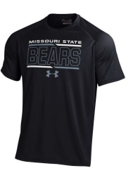 Under Armour Missouri State Bears Black Charged Cotton Short Sleeve T Shirt