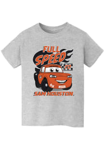 Vive La Fete Sam Houston State Bearkats Youth Grey Full Speed Short Sleeve T-Shirt
