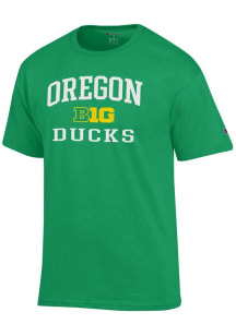 Oregon Ducks Kelly Green Champion Big Ten Jersey Short Sleeve T Shirt