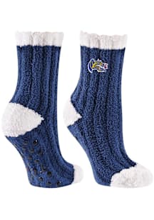 Warm fuzy Drexel Dragons Womens Quarter Socks - Navy Blue