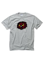 Temple Owls Youth Grey Big Logo Short Sleeve T-Shirt