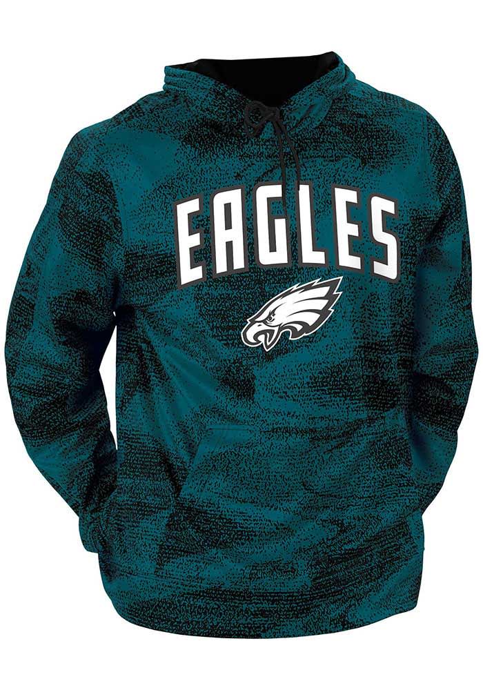 Nike Philadelphia Eagles Kelly Green PULLOVER Long Sleeve Fashion Hood