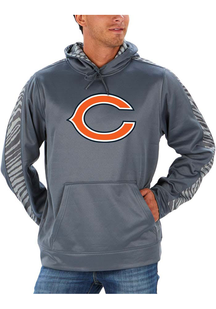 Chicago Bears Antigua Victory Pullover Hoodie - Orange