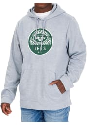 Zubaz New York Jets Mens Grey Graphic Long Sleeve Hoodie