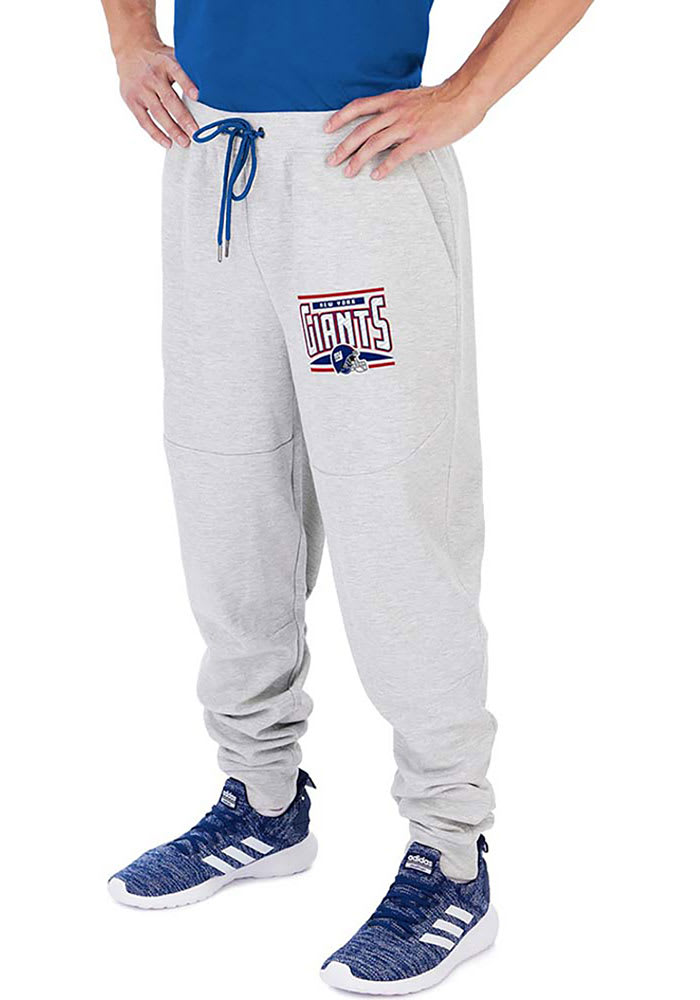 New York Giants Zubaz Grey Speed Sweatpants