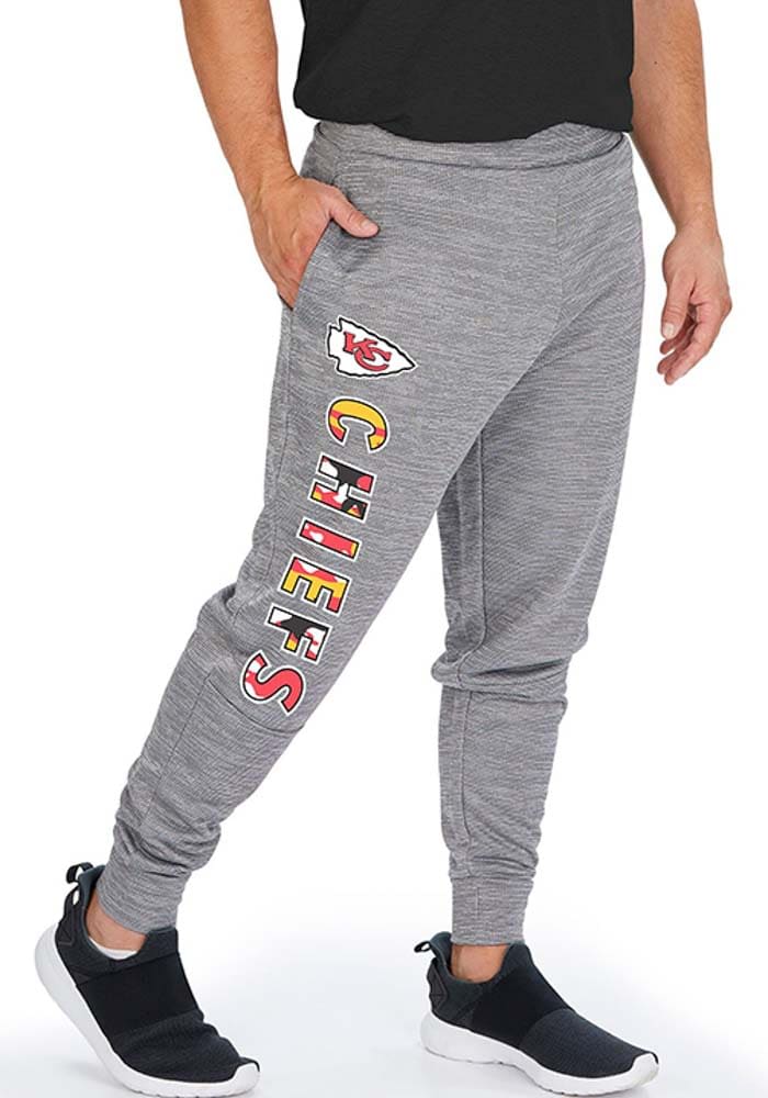 KC Chiefs Chiefs Zubaz Red Zebra Jogger Sweatpants