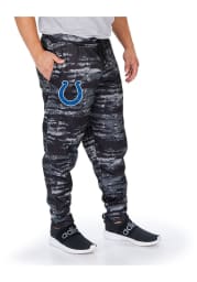 Zubaz Indianapolis Colts Mens Grey Oxide Sweatpants