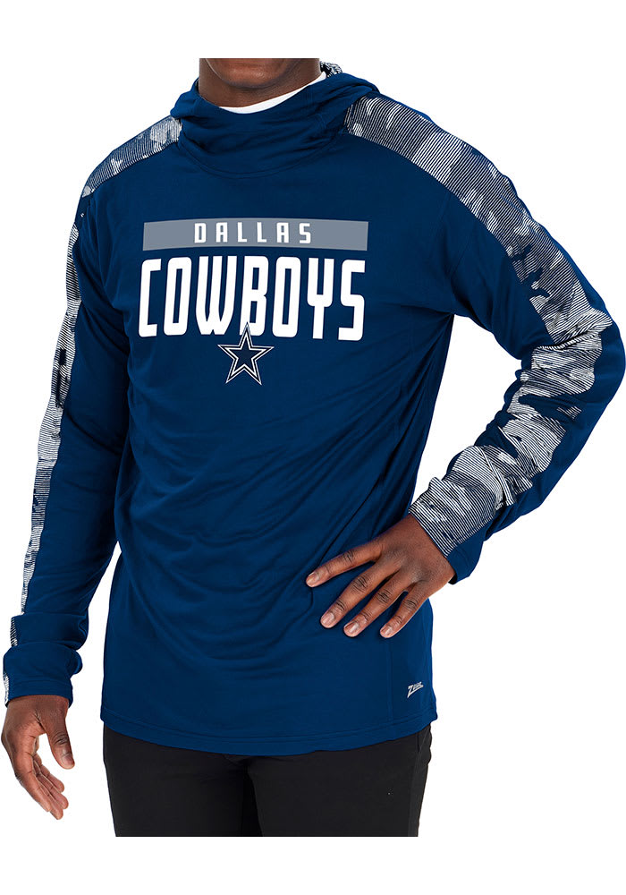 Zubaz NFL Men's Dallas Cowboys Hoodie w/ Oxide Camo Sleeves