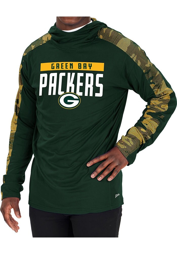 Green Bay Packers Antigua Team Absolute Pullover Hoodie - Camo