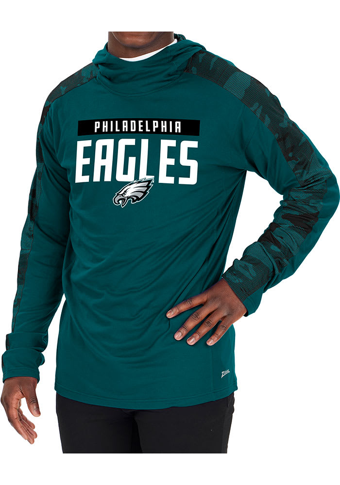 Zubaz NFL Men's Philadelphia Eagles Long Sleeve Tee