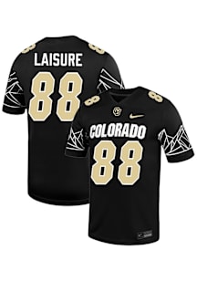 Corbin Laisure  Nike Colorado Buffaloes Black NIL Name And Number Football Jersey