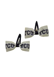 TCU Horned Frogs Clippies Baby Hair Barrette