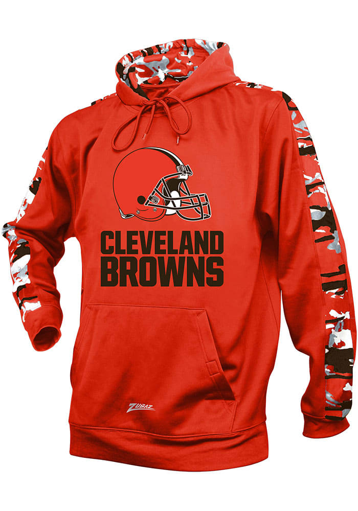 Cleveland Browns Nike Sideline Local Performance Pullover Hoodie - Orange