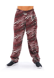 Zubaz Atlanta Falcons Mens Red Traditional Three Color Zebra Sleep Pants