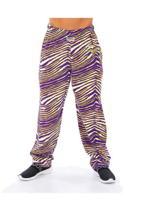 Minnesota Vikings Mens Purple CVC Zebra Sleep Pants