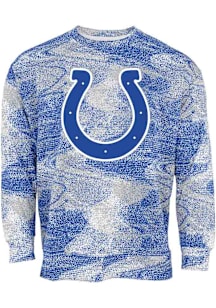 Indianapolis Colts Mens Blue Static Long Sleeve Sweatshirt