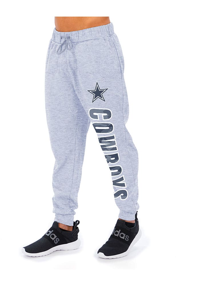 Cowboys Cowboys Zubaz Grey Marled Sweatpants