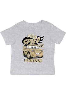 Infant Purdue Boilermakers Grey Vive La Fete Full Speed Short Sleeve T-Shirt