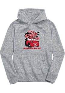 Vive La Fete Northeastern Huskies Youth Grey Full Speed Long Sleeve Hoodie