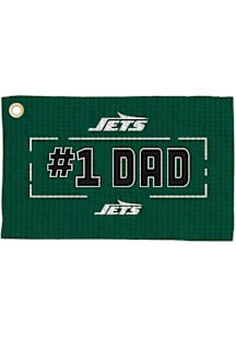 New York Jets #1 Dad Waffle Golf Towel