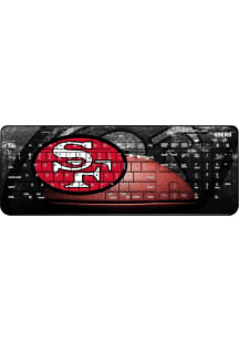 San Francisco 49ers Historic Legendary Wireless Keyboard Computer Accessory