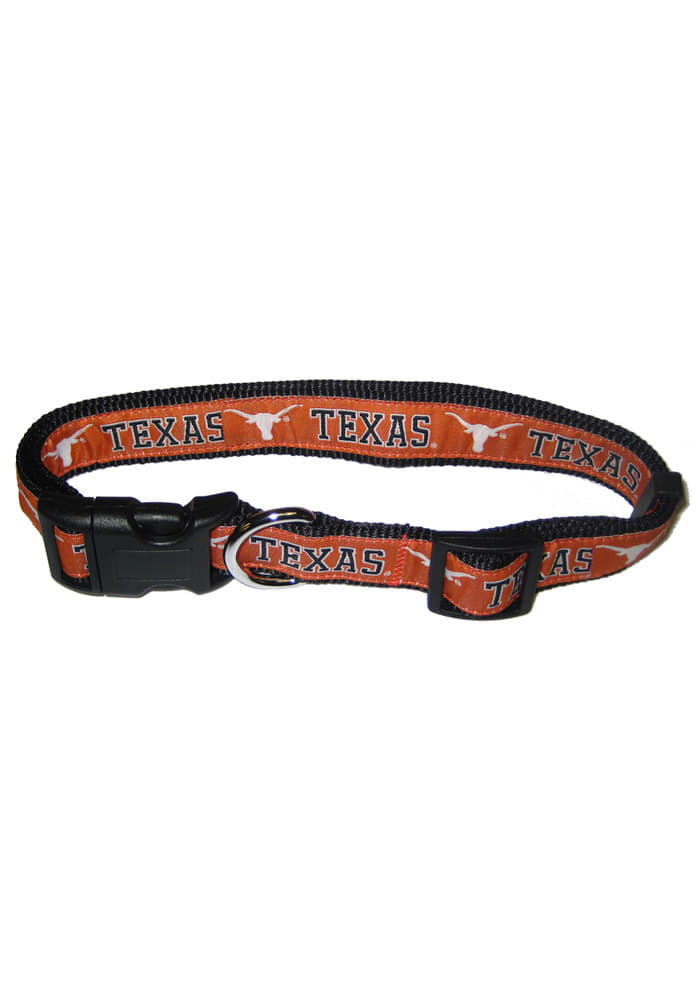 Texas Longhorns Adjustable Pet Collar