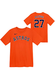 Jose Altuve  Houston Astros Boys Orange Home NN Short Sleeve T-Shirt