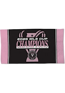Inter Miami CF 2025 Cup Champions Locker Room Beach Towel