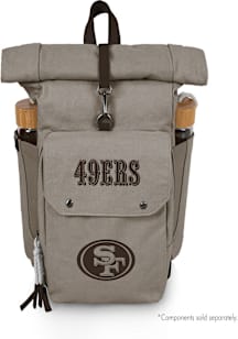 San Francisco 49ers Brown Roll Top Cooler Tote