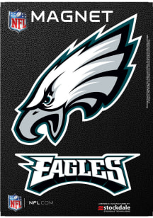 Philadelphia Eagles 5x7 Logo Car Magnet - Midnight Green
